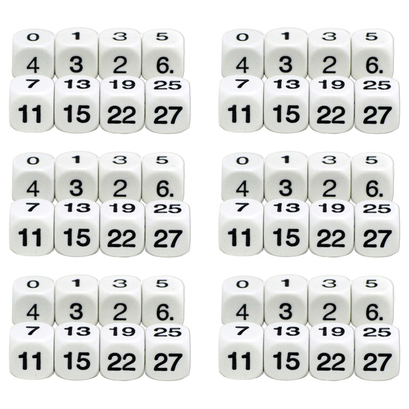 KOPLOW GAMES - Math Numbers Dice, 6 Sets