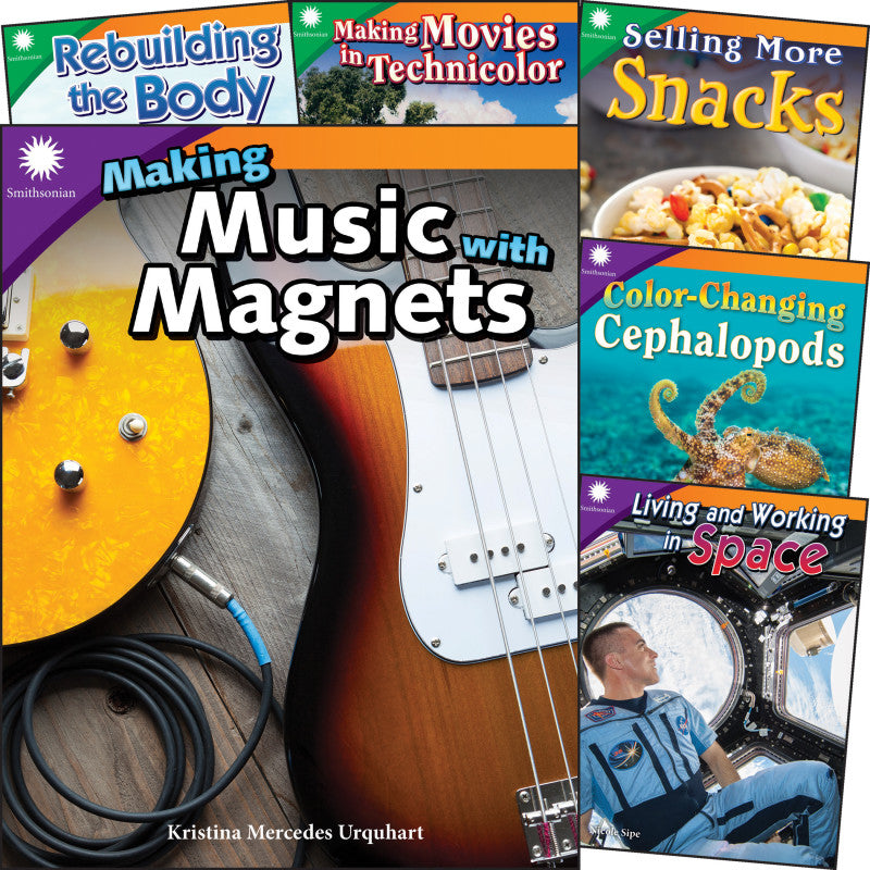 TEACHER CREATED MATERIALS - Smithsonian Informational Text: Pushing the Limits, 6-Book Set, Grades 4-5
