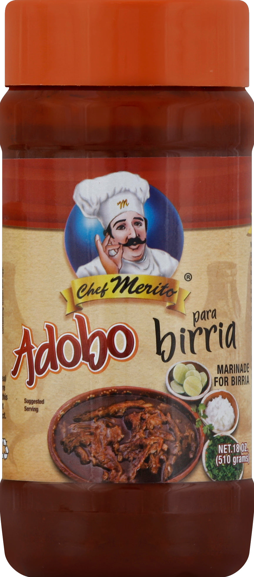 Chef Merito Marinade 18 oz - Case of 6