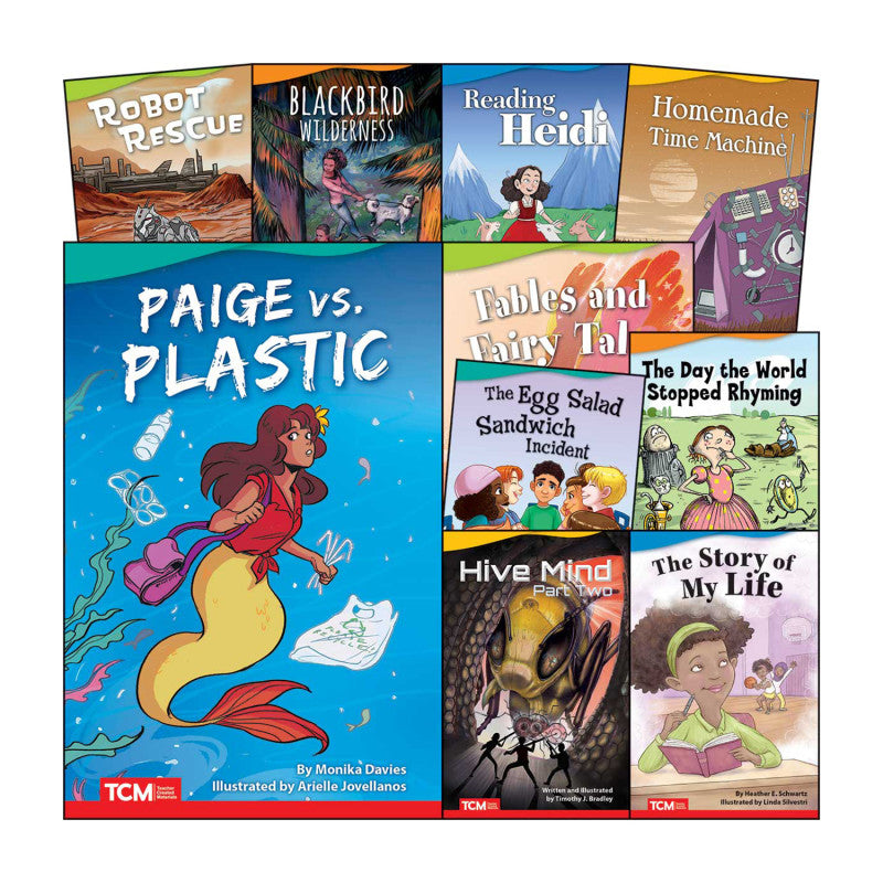 TEACHER CREATED MATERIALS - Literary Text Grade 5 Set 2: 10-Book Set
