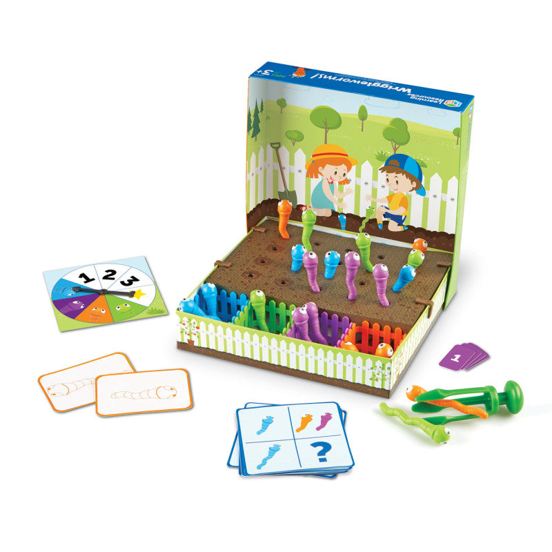 LEARNING RESOURCES - Wriggleworms! Fine Motor Activity Set
