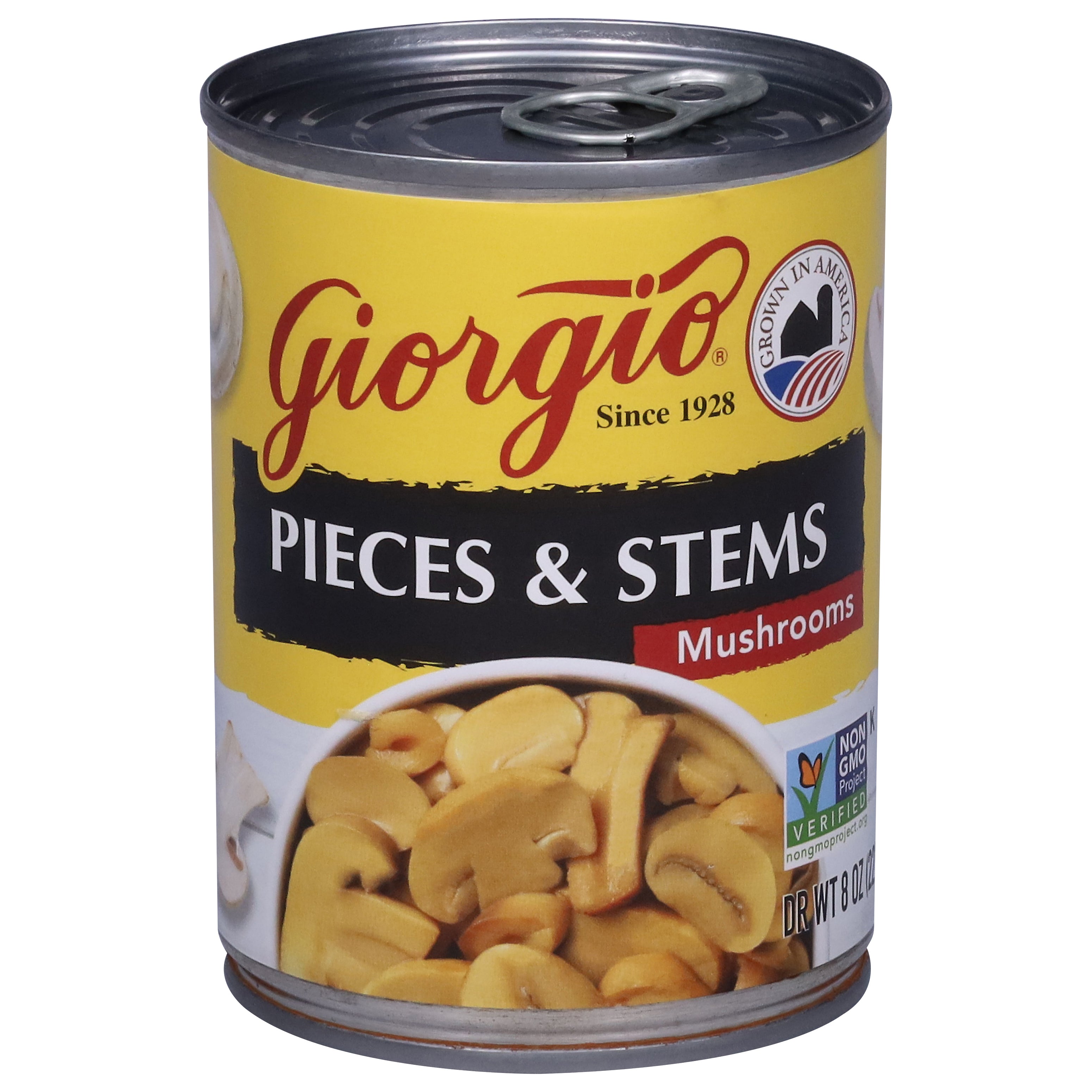 Giorgio Pieces & Stems Mushrooms 8 oz - Case of 12