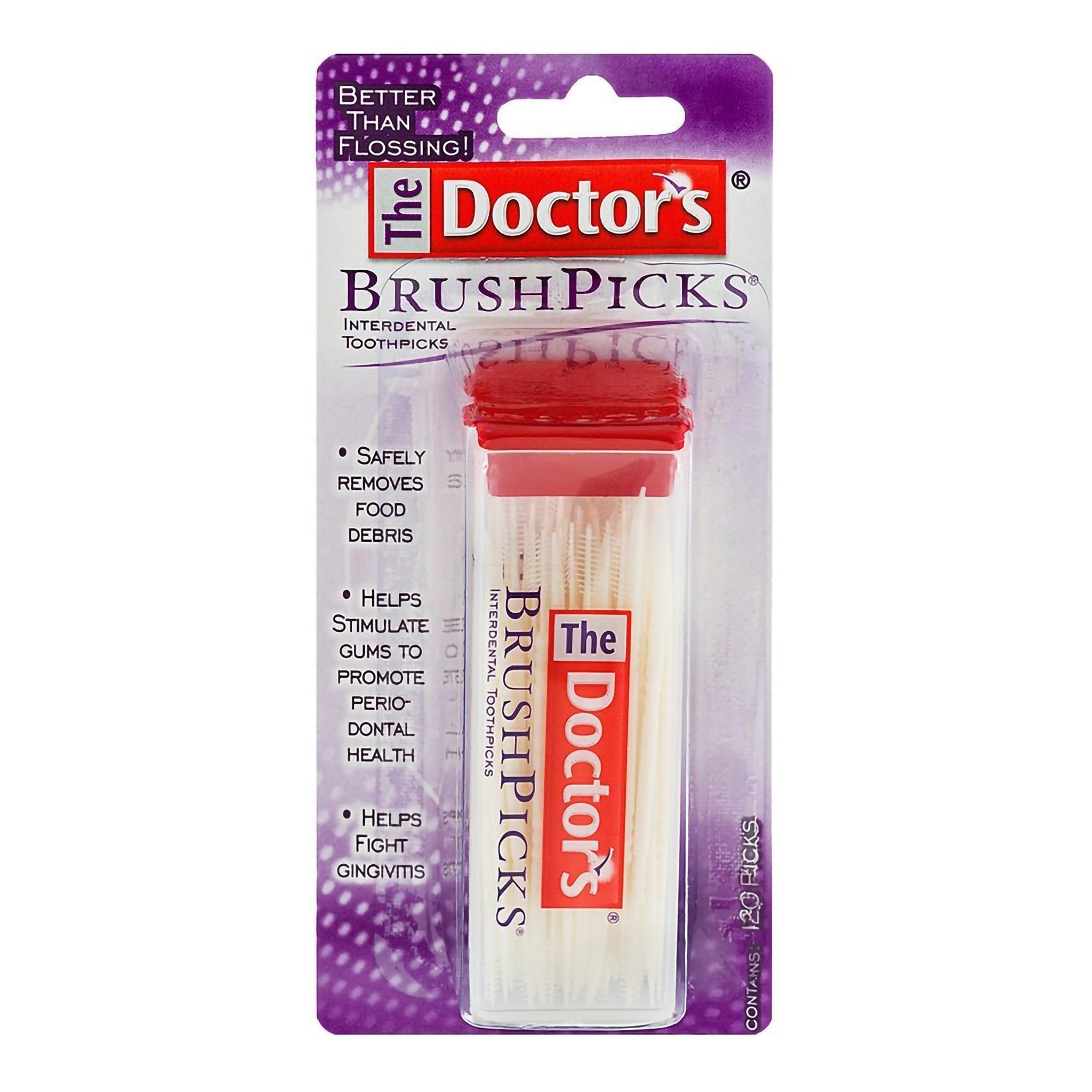 Prestige Medical - Interdental Toothpick Doctor's® BrushPicks® Unflavored [1/PK]