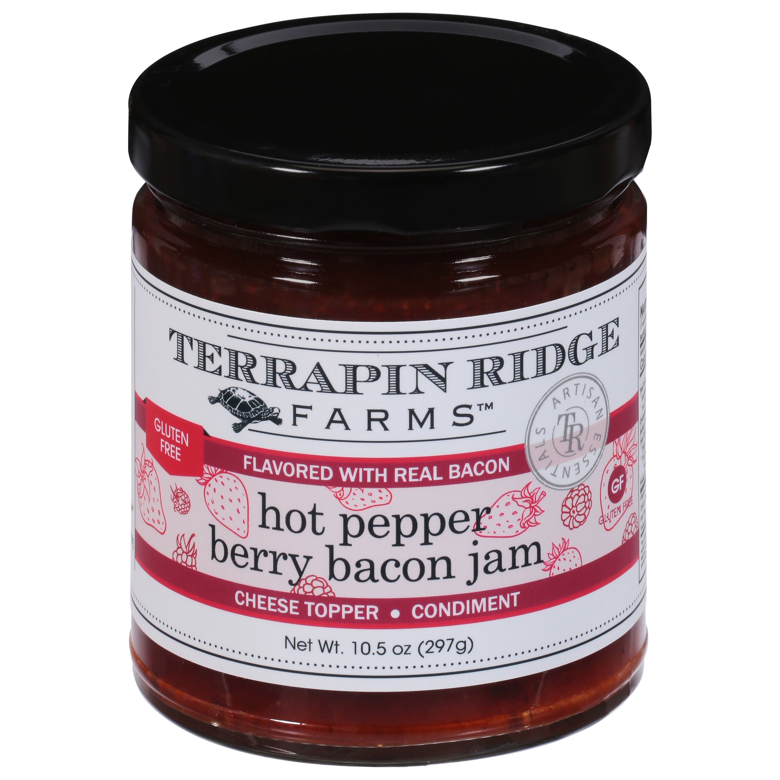 Terrapin Ridge Farms Hot Pepper Berry Bacon Jam 10.5 oz - Case of 6