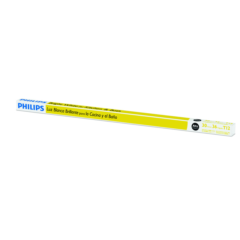 PHILIPS - Philips DirectFit Linear Bright White 36 in. G13 T12 Fluorescent Bulb 30 Watt Equivalence 1 pk - Case of 12