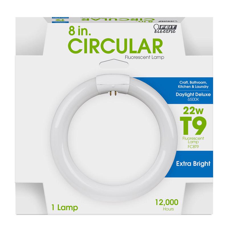 FEIT - Feit Legacy Bulbs 22 W T9 8.3 in. D X 8.3 in. L Circline Fluorescent Bulb Daylight Linear 6500 K 1 p