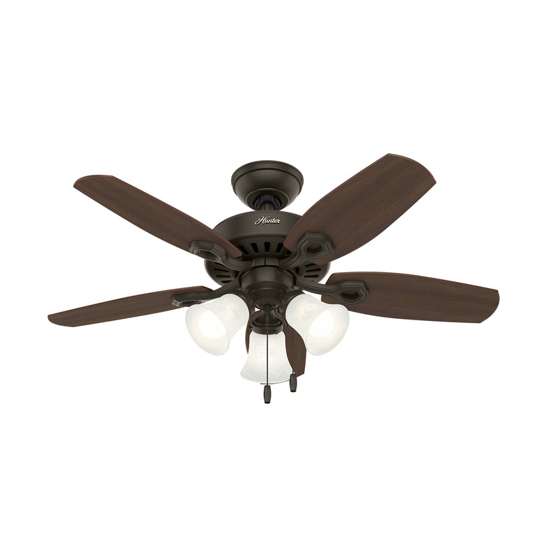 HUNTER - Hunter Builder 42 in. New Bronze LED Indoor Ceiling Fan