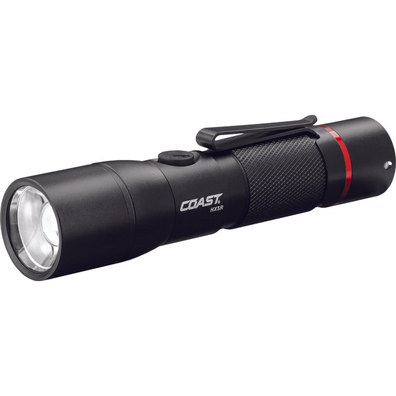 COAST - Coast HX5R 340 lm Black LED Rechargeable Flashlight CR123 Battery