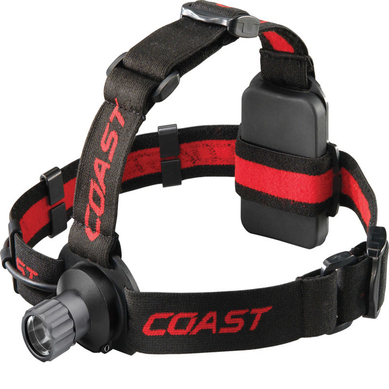 COAST - Coast HL40 300 lm Black/Red LED Head Lamp AAA Battery