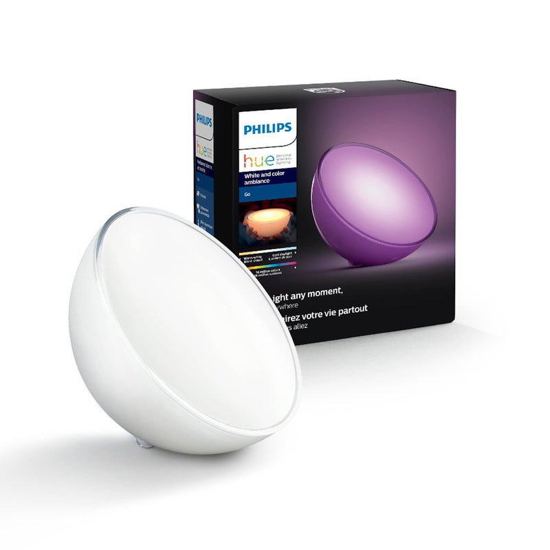 PHILIPS - Philips Hue Connector LED Smart Portable Light White and Color Ambiance 1 pk