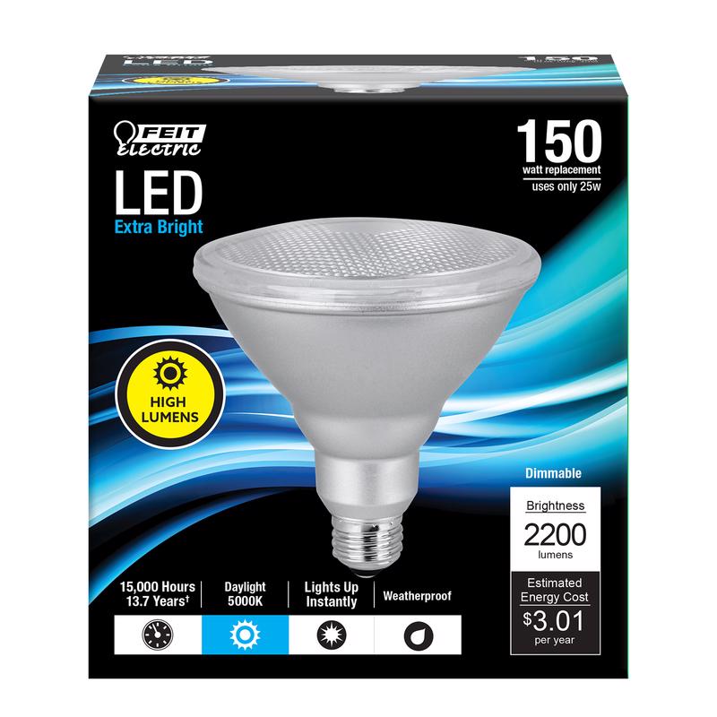 FEIT - Feit LED PAR38 E26 (Medium) LED Bulb Daylight 150 Watt Equivalence 1 pk