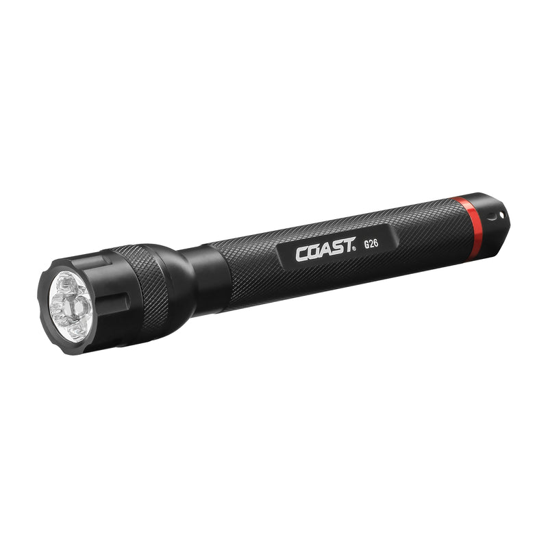 COAST - Coast G26 330 lm Black LED Flashlight AA Battery