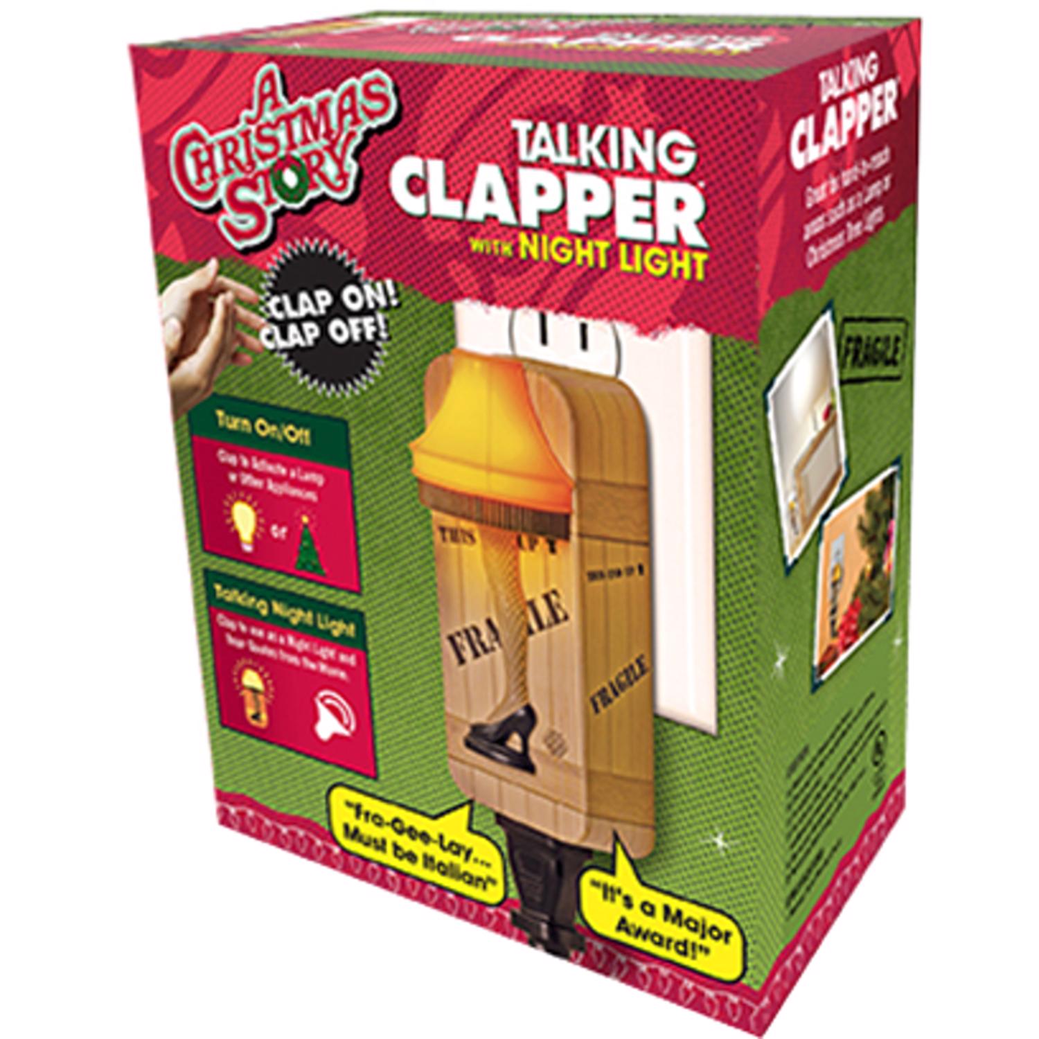 The Clapper A Christmas Story Automatic Plug-in LED Leg Lamp Night Light - Case of 12