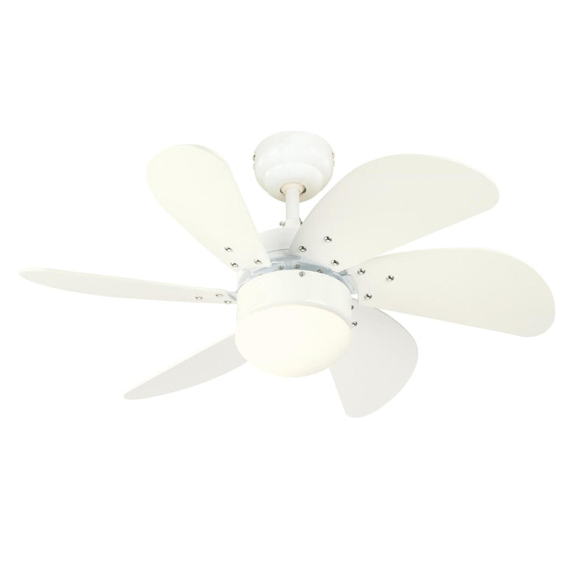 WESTINGHOUSE - Westinghouse Turbo Swirl 30 in. White LED Indoor Ceiling Fan