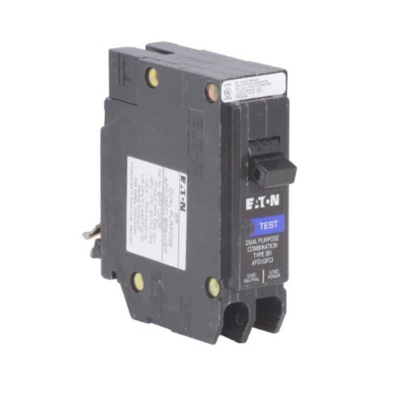 EATON - Eaton 20 amps Arc Fault/Ground Fault Single Pole Circuit Breaker [BRP120DF]