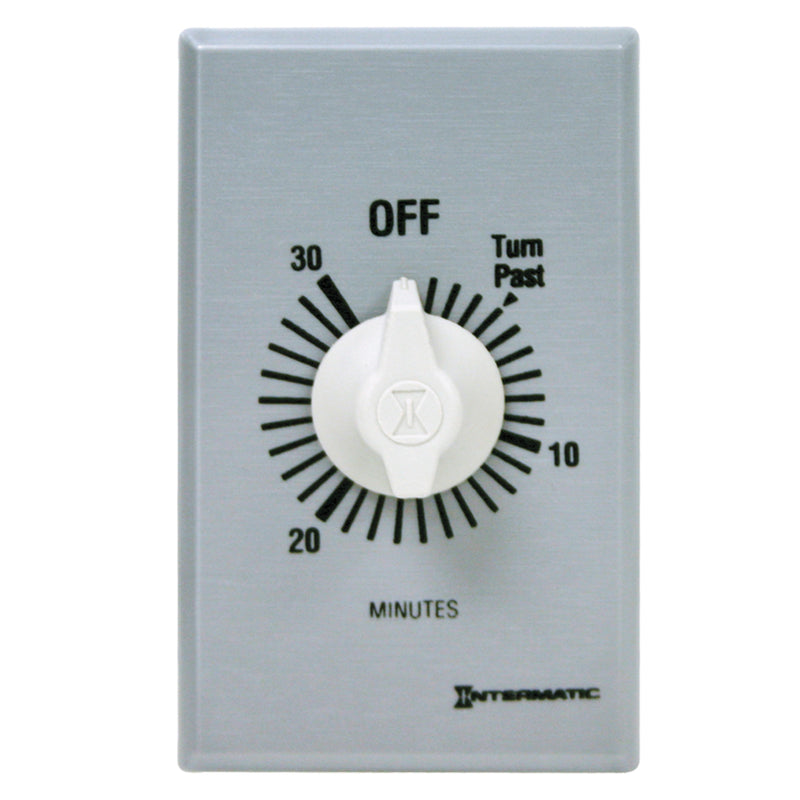 INTERMATIC - Intermatic Indoor Spring Wound Timer Silver