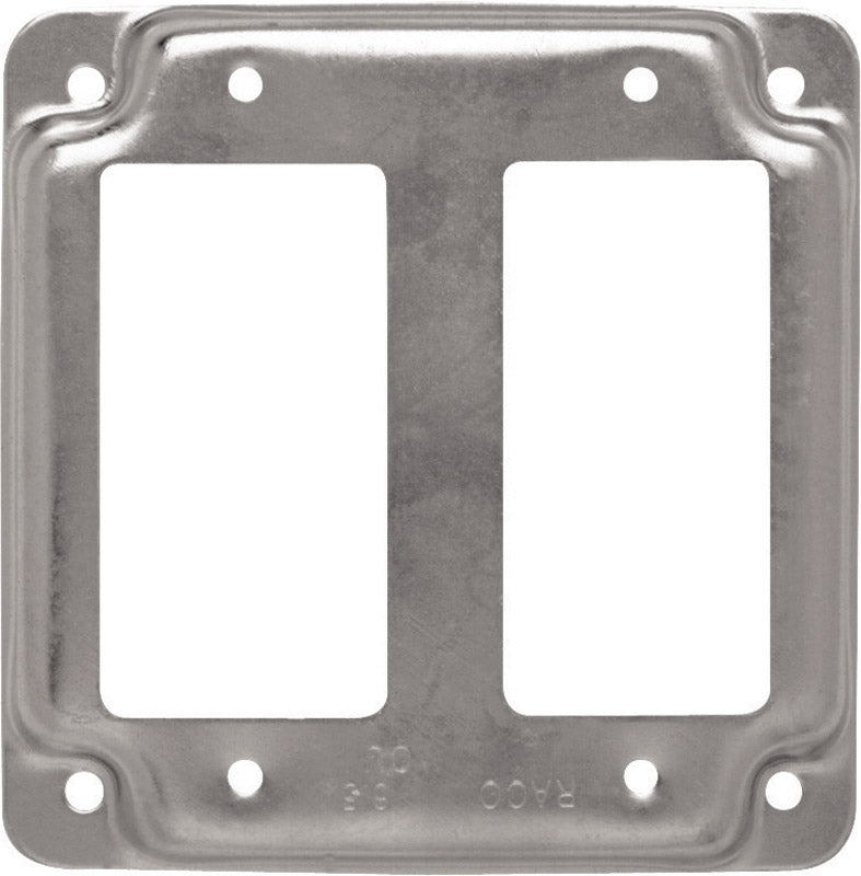 RACO - Raco Square Steel 2 gang Box Cover [809C]