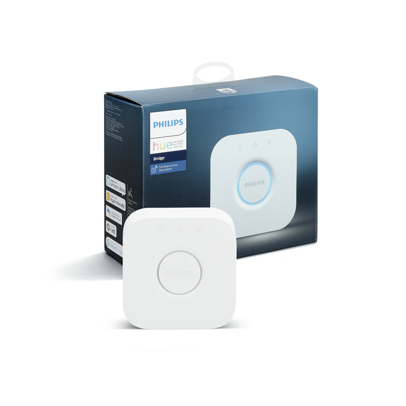 PHILIPS - Philips Hue WiFi Smart Bridge White 1 pk