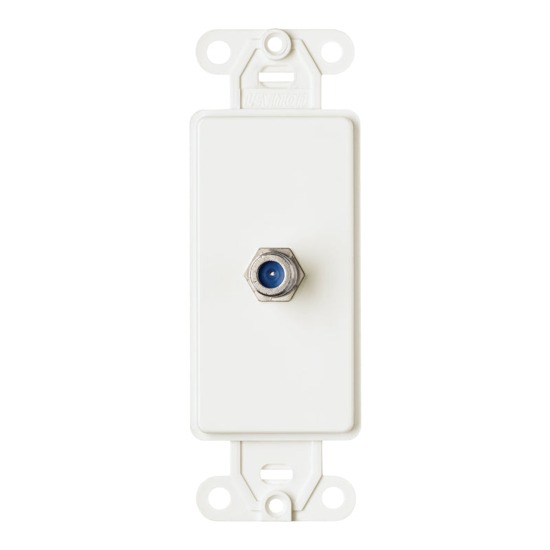 LEVITON - Leviton F-Connector F Decora Insert 1 pk