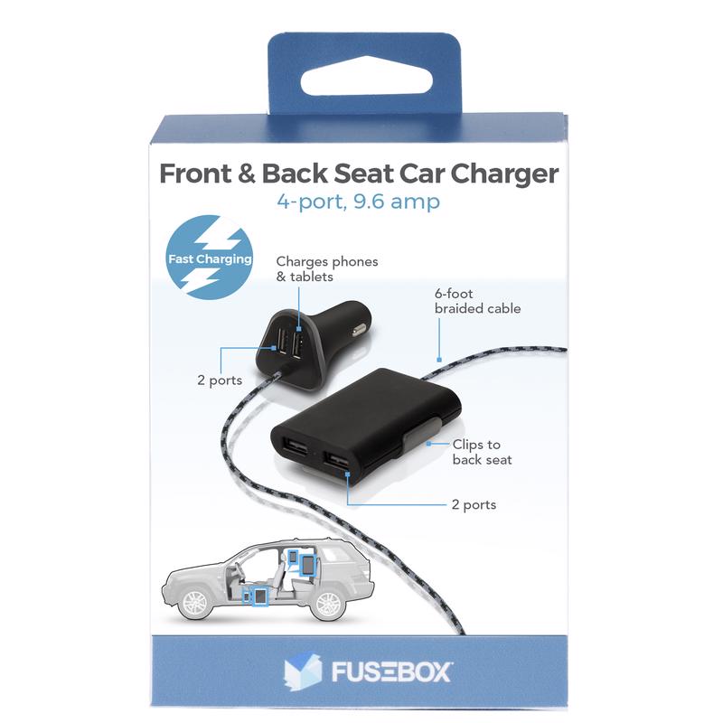 FUSEBOX - Fusebox USB Car Charger 1 pk [141 0412 FB4]