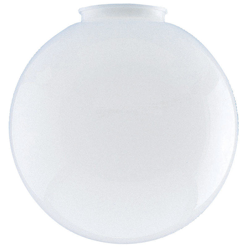 WESTINGHOUSE - Westinghouse Globe White Polycarbonate Shade 1 pk - Case of 6