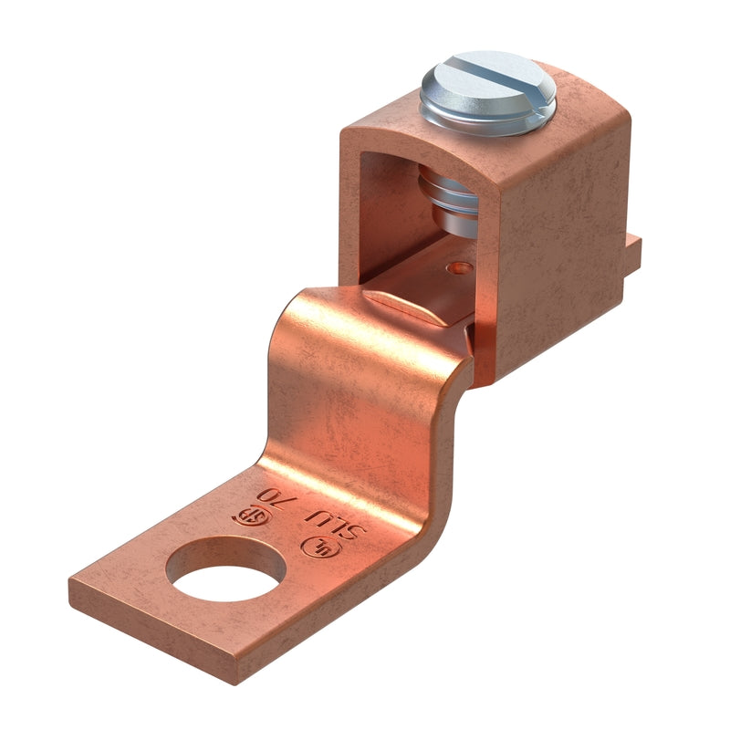 GARDNER BENDER - Gardner Bender 8-2 AWG Offset Terminal Lug Copper 2 pk