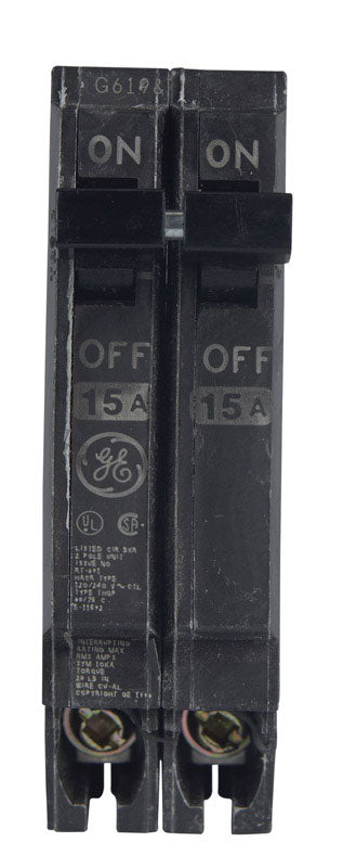 GE - GE Q-Line 15 amps Standard 2-Pole Circuit Breaker