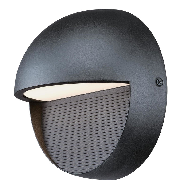 WESTINGHOUSE - Westinghouse Winslett Textured Black Switch LED Light Fixture