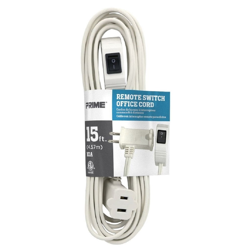 PRIME - Prime 16/2 SPT-2 125 V 15 ft. L Power Cord