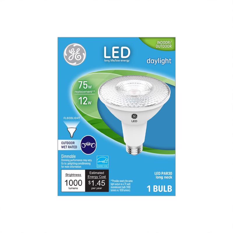 GE - GE PAR30LN E26 (Medium) LED Bulb Daylight 75 Watt Equivalence 1 pk