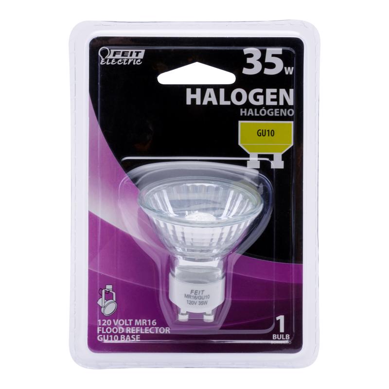 FEIT - Feit Halogen 35 W MR16 Reflector Halogen Bulb 230 lm Soft White 1 pk