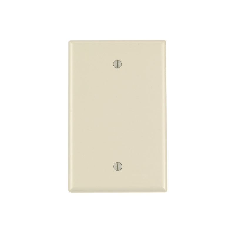 LEVITON - Leviton Ivory 1 gang Nylon Blank Wall Plate 1 pk - Case of 25 [0PJ13-00I]