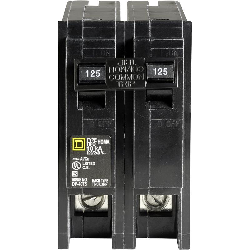 SQUARE D - Square D 125 amps 2-Pole Circuit Breaker