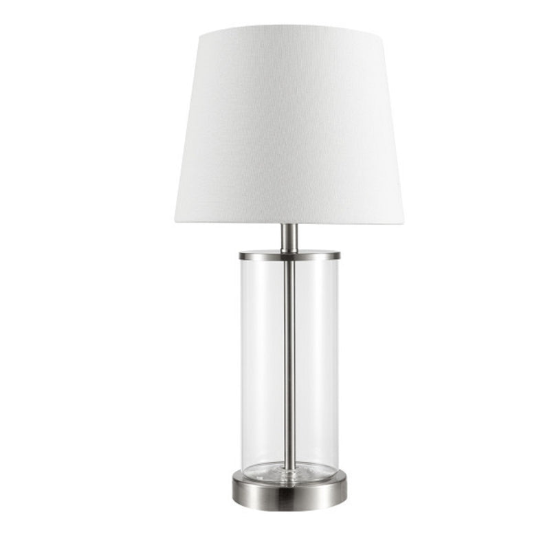 GLOBE ELECTRIC - Globe Electric Maya 21 in. White Table Lamp