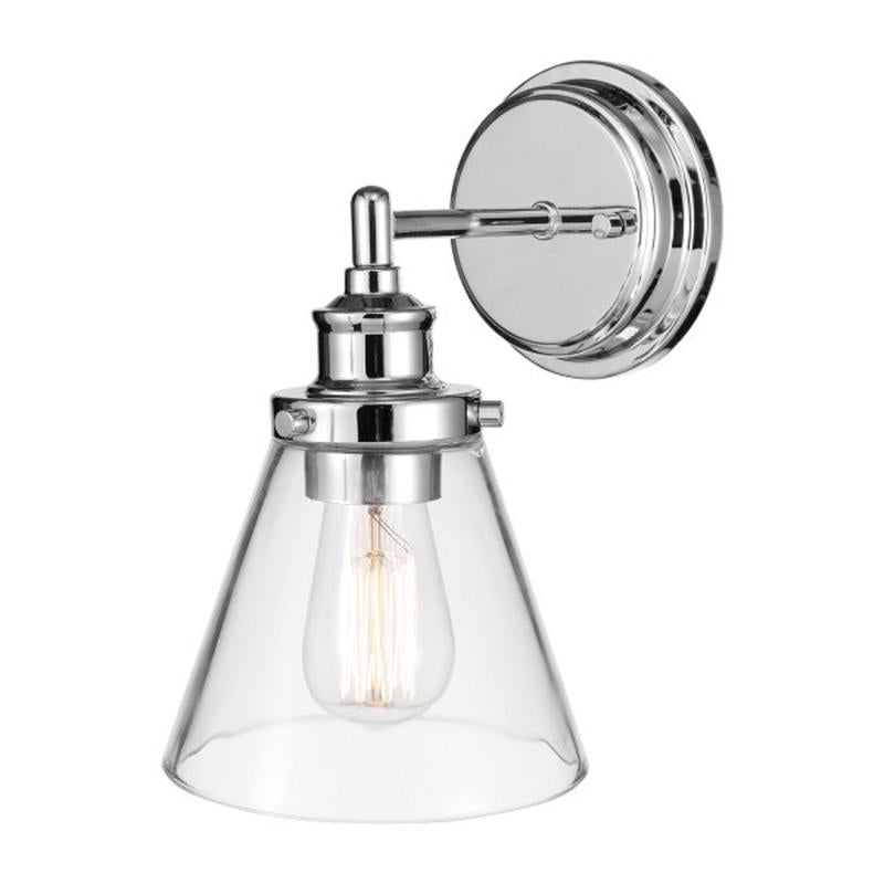 GLOBE ELECTRIC - Globe Electric Parker 1-Light Chrome Wall Sconce