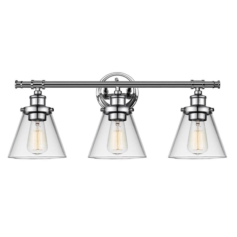 GLOBE ELECTRIC - Globe Electric Parker 3-Light Chrome Wall Sconce