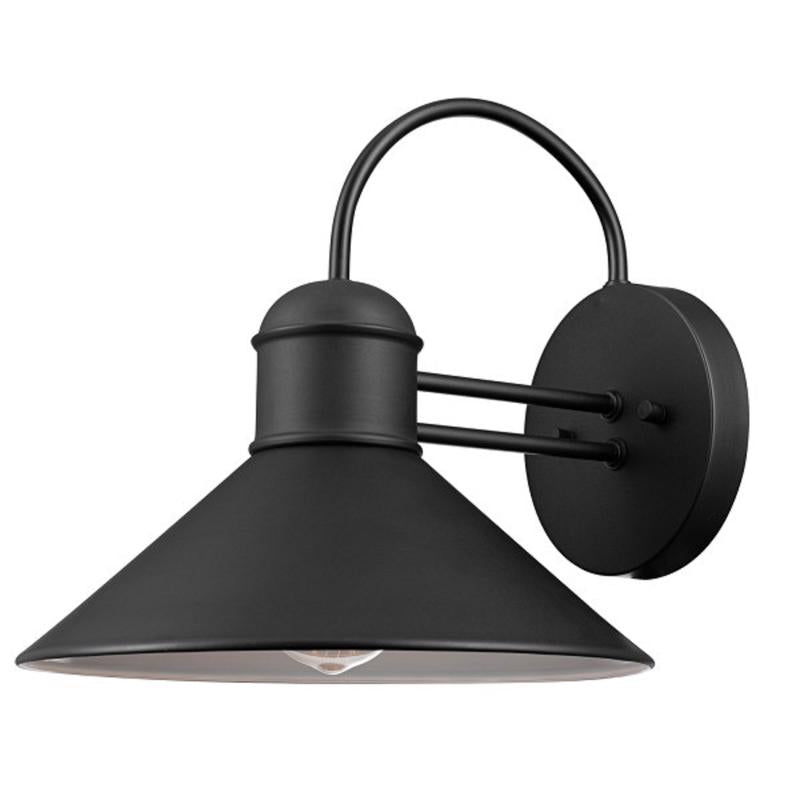 GLOBE ELECTRIC - Globe Electric Sebastien 1-Light Black Wall Sconce