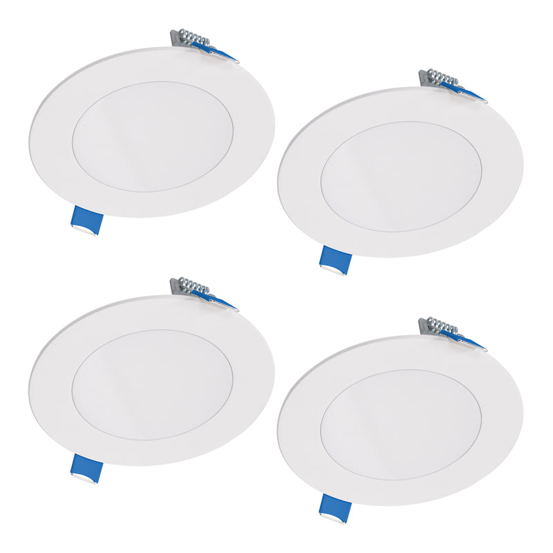 HALO - Halo HLB Lite Matte White 4 in. W LED Canless Recessed Downlight 10.1 W [HLBSL4069FS354P]