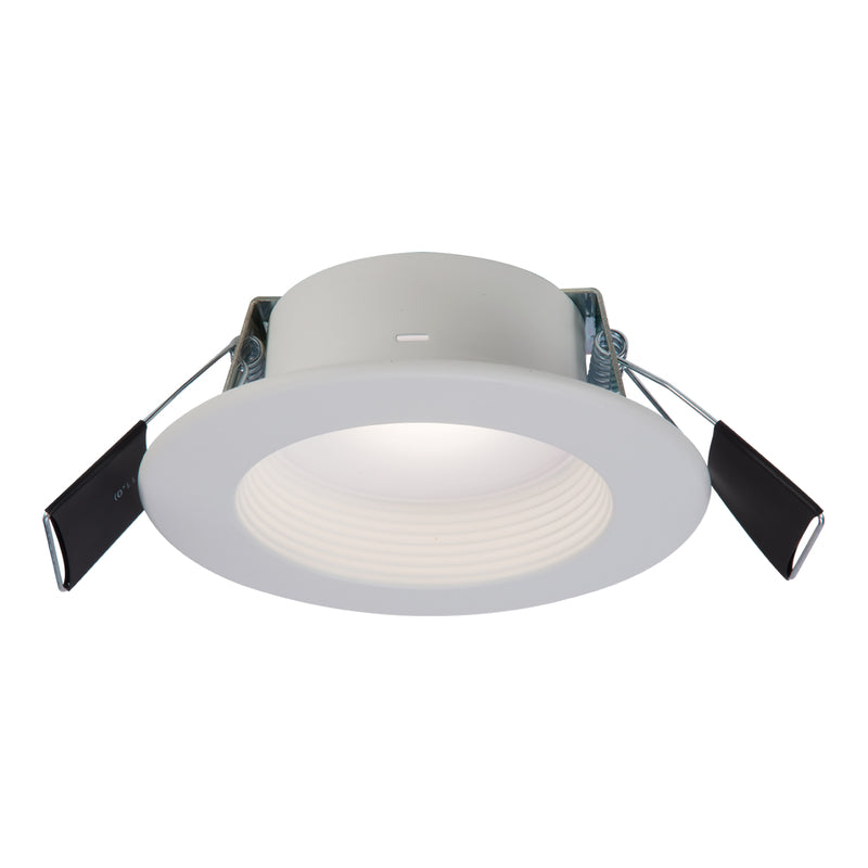 HALO - Halo RL4 Series Matte White 4 in. W LED Canless Recessed Downlight 8.7 W