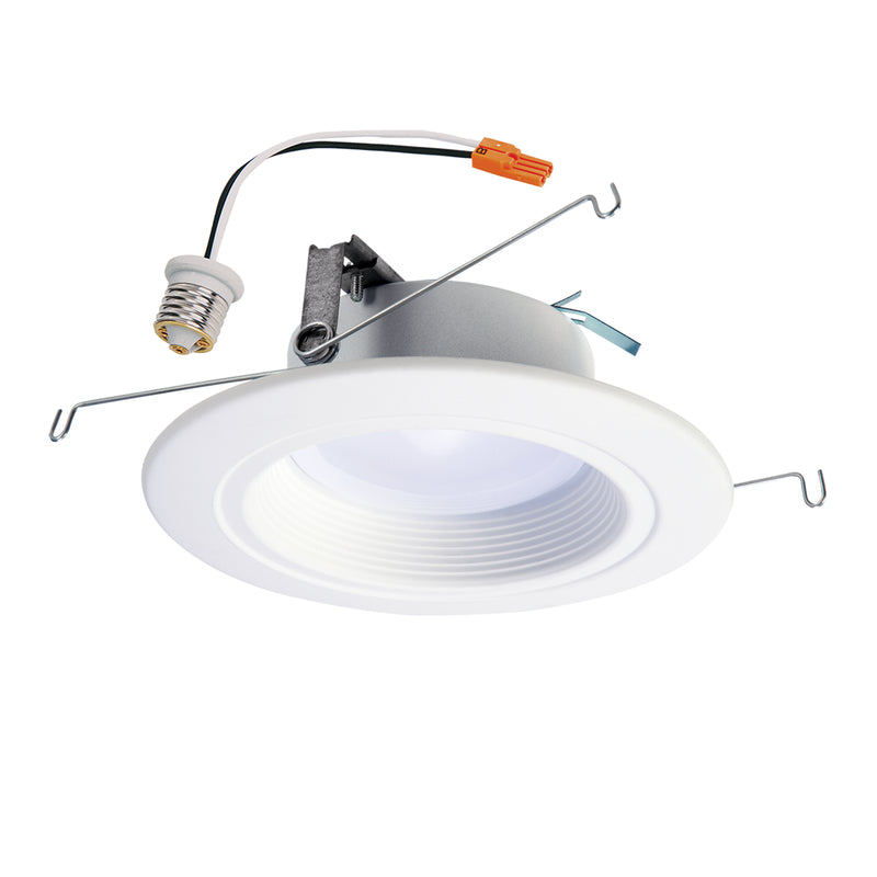 HALO - Halo RL56 Series Matte White 5/6 in. W LED Retrofit Recessed Lighting 7.6 W