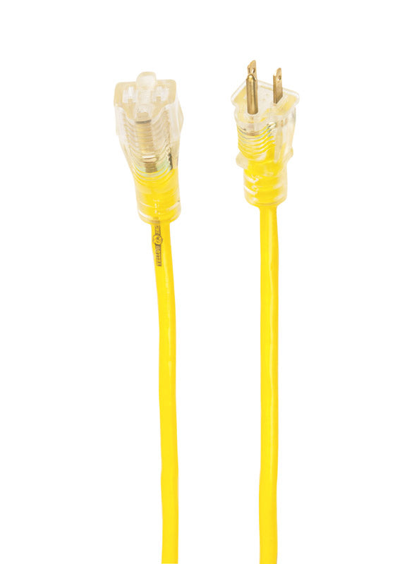 YELLOW JACKET - Yellow Jacket Outdoor 50 ft. L Yellow Extension Cord 14/3 SJTW