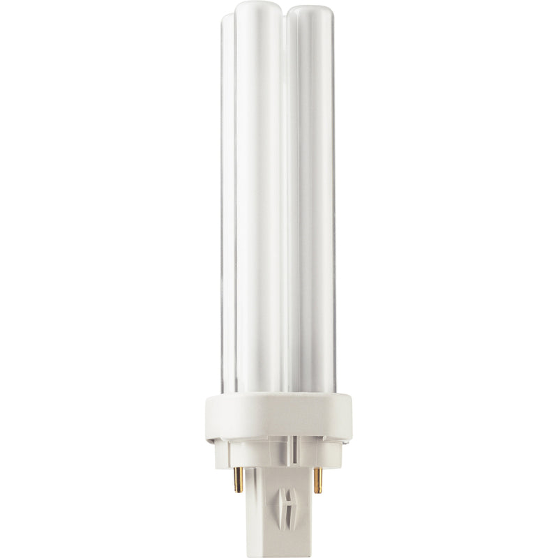 PHILIPS - Philips 13 W PL-C 1.06 in. D X 4.7 in. L Fluorescent Tube Light Bulb Cool White A-Line 1 pk - Case of 10