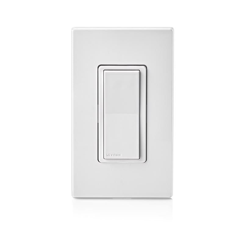 LEVITON - Leviton Decora 15 amps WiFi Smart Switch White 1 pk