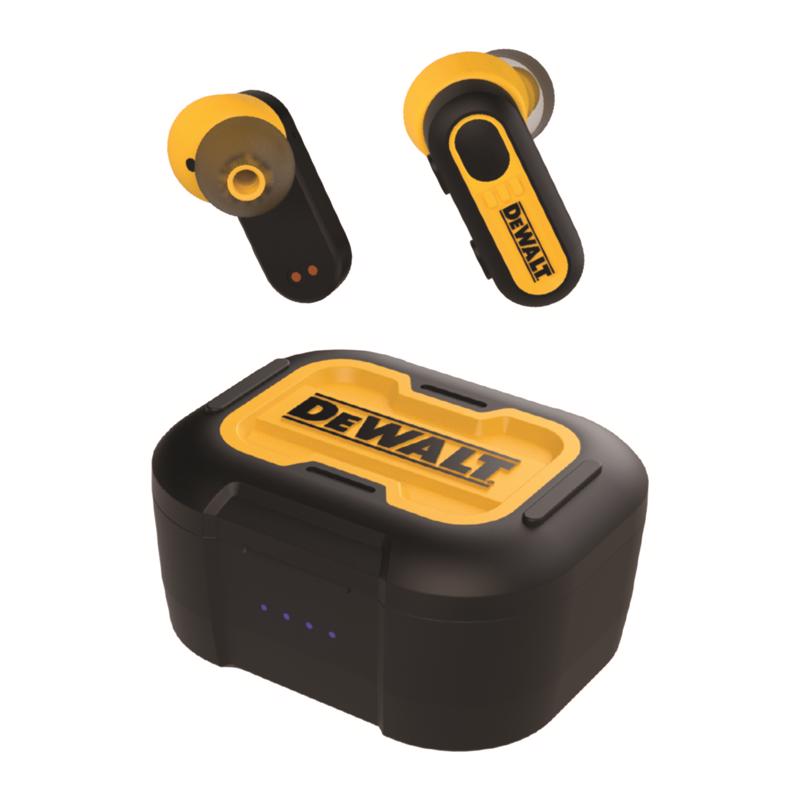 DEWALT - Dewalt Wireless Bluetooth Earbuds w/Charging Case 1 pk