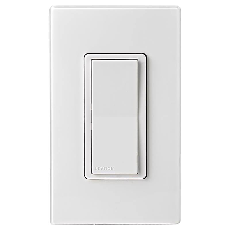 LEVITON - Leviton Decora 3-Way WiFi Switch White 1 pk