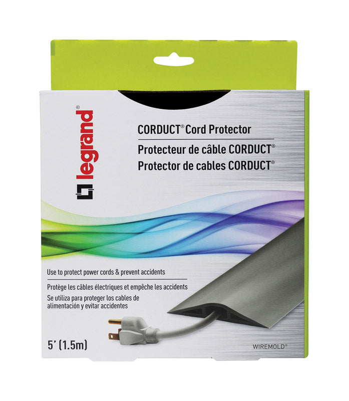 LEGRAND - Legrand Corduct 1/2 in. D X 5 ft. L Cord Protector 1 pk [CDB-5]