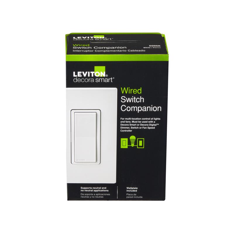 LEVITON - Leviton Decora Smart Three Pole Remote Switch White 1 pk