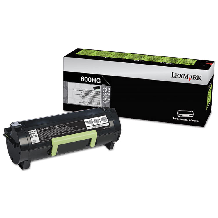 Lexmark - 60F0H0G Unison High-Yield Toner, 10,000 Page-Yield, Black