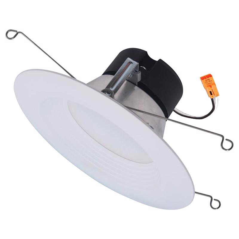 HALO - Halo Matte White 5-6 in. W Plastic LED Retrofit Recessed Lighting 6.97 W