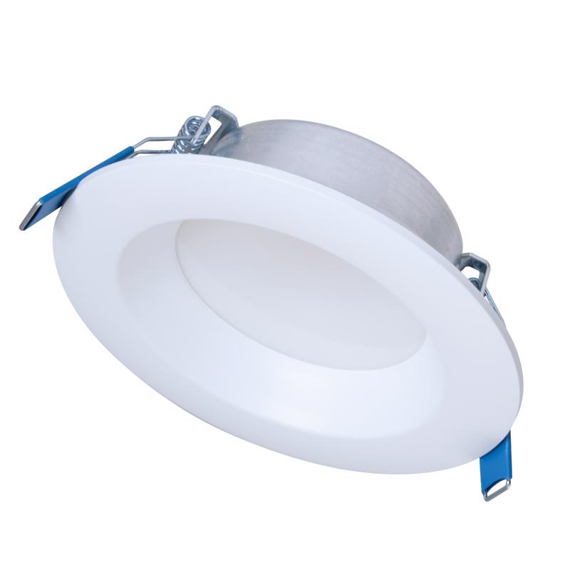 HALO - Halo White 4 in. W Plastic LED Canless Recessed Downlight 7.8 W